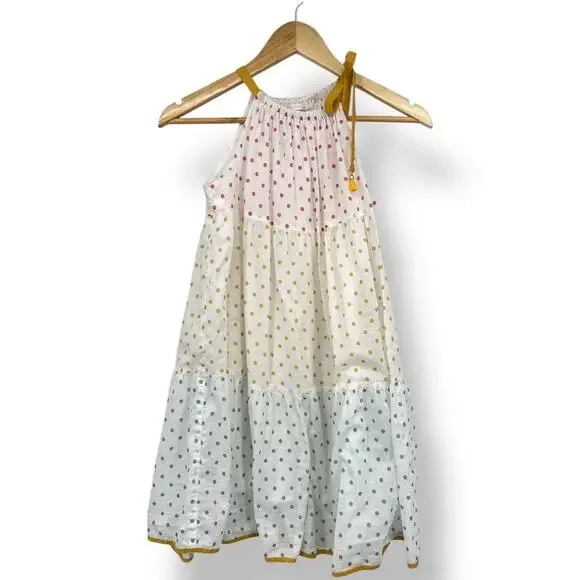Zimmermann | Dresses | Zimmerman Bellitude Halter Tiered Dress Polka Dot  Pastel Girls Sz 8 | Poshmark